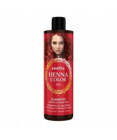 Venita Henna Color Tinted Shampoo Red 300ml