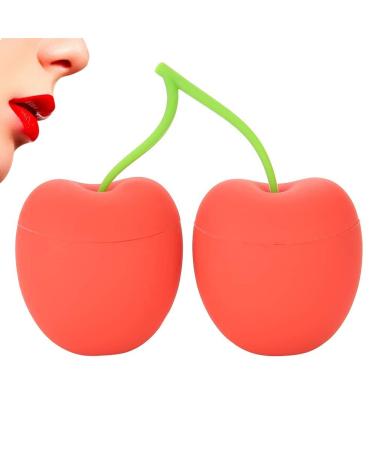 Lip Plumper Enhancer, Women Cherry Shaped Lip Enhancement Device Beauty Tool Portable Silicone Lip Full Plumping Device