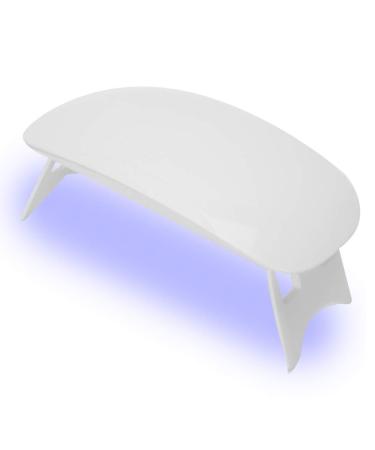 Nail dryer LED/UV nail dryer lamp for gel nail polish for manicure and pedicure quick dry mini manicure tool 6W