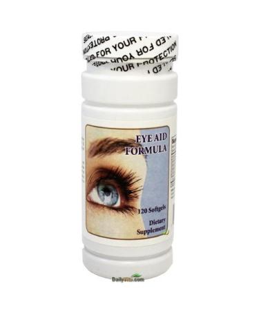 NuHealth Eyes Aid Formula with Lutein 120 Capsules