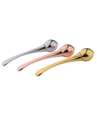 Eye Cream Applicator - Anti-Aging Zinc Alloy Beauty Stick | Rose Gold Skin Care Massage Tool - Buy Online on GoSupps.com