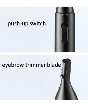 Buy Portable Waterproof Ear & Nose Hair Trimmer | 360 Rotating Clipper for Ears Nose & Eyebrows - Home Grooming Tool (White - Buy Online on GoSupps.com