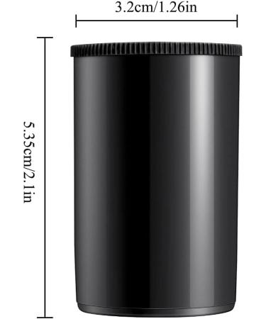 LanYing 10 Black Film Canisters | Storage Lids for Treasure Hunt & Small Parts | RZ011-Black - International Shipping Available - Buy Online on GoSupps.com