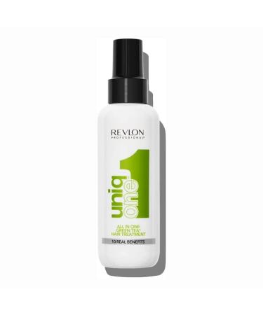 REVLON PROFESSIONAL UNIQONE Green Tea Hair Treatment Double Ended Leave-In Hair Treatment Green Tea Fragrance - 150ml