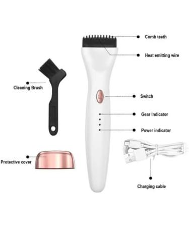 Restikiant 5D Push Heated Eyelash Curler 3 Modes Electric Eyelashes Eyelash Grafting Long Lasting Makeup Tool Hot Viewer Pink - Buy Online on GoSupps.com