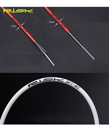 Universal Bicycle Brake & Shift Derailleur Cable Set with Aluminum End Caps - White - Buy Online on GoSupps.com