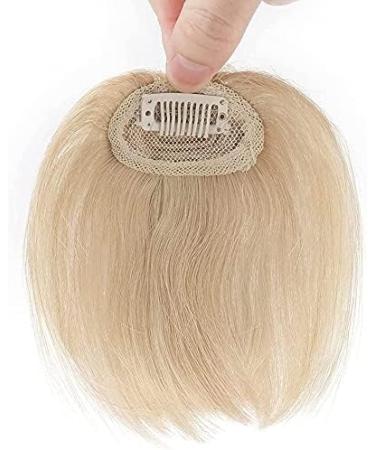 Elailite Irregular Style Human Hair Fringe Bangs Clip in Extension - #60 Platinum Blonde - Buy Online on GoSupps.com