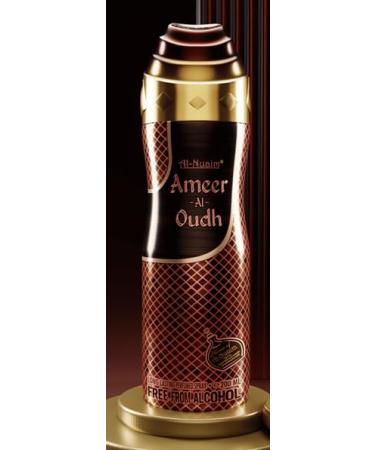 Ameer Al Oudh Oud 200ML Deo Eau De Parfum No Alcohol Perfume Long Lasting Fragrance Unisex 6.76-Floz Spray. - Buy Online on GoSupps.com