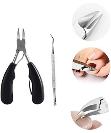 PSGS Newly Heavy Thick Toe Nail Clippers Pliers Pedicure Steel Professional Toe Nail Clippers for Thick Nail Or Ingrown Toenail (Color : Black) - Buy Online on GoSupps.com