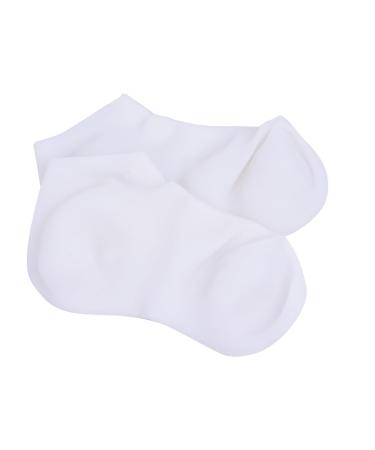 NUSITOU 1 Pair Protective Socks Heel Protector Socks Silicone Socks Foot Moisturizer for Dry Feet Features Socks for Women Feet Repair Socks Spa Care White Miss High Heel Sebs