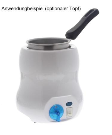 Kosmetex Professional Wax Warmer 800ml - Elegance Heater for Wax Cans Beads & Discs - Perfect for International Shipping - Buy Online on GoSupps.com