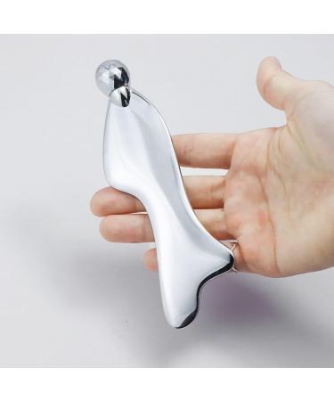 Portable Beauty Wand for Gentle Care - Versatile Silver Device for All Skin Types | Shop Internationally - Buy Online on GoSupps.com