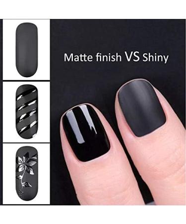 Vishine Matte Top Coat Soak Off UV LED Gel Polish Nail Art Matting Sealer 10ml - Buy Online on GoSupps.com