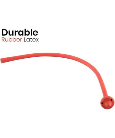 Buy HealthAndYoga Enema Supplies - Retention Deepezer Colon Tube 26Fr - Rubber for Optimal Detox & Comfort - International Shipping Available - Buy Online on GoSupps.com