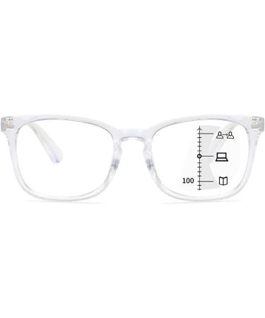 Suertree Bifocal Blue Light Filter Reading Glasses - Anti-Blue Light 2.00x Magnification Stylish & Comfortable Visual Aid - Buy Online on GoSupps.com