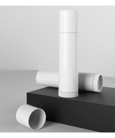 50 White Empty Lip Balm Tubes Containers by Upstore - Buy Online on GoSupps.com