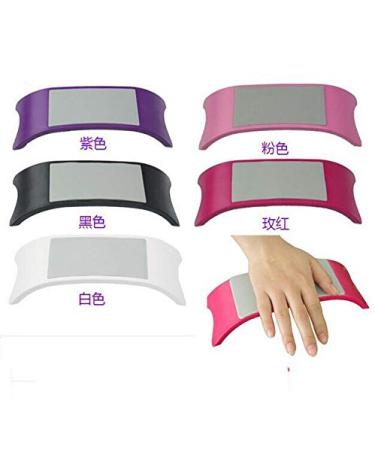 1pc Silicone Nail Art Hand Pillow Nail Art Equipment Manicure Tool Hand Holder Washable Salon Set - (Color: Purple)