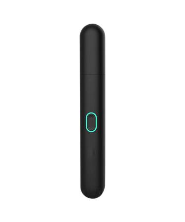 Rechargeable Ear and Nose Hair Trimmer - for Men and Women Powerful Motor and Double Edged Blades for Smooth Cutting Black