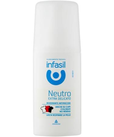  Italian Gourmet E.R. Infasil Neutro Deodorant Spray Extra Delicate Neutral Extra Soft No Gas No Aluminium Salts Stain Protection 6 x 70 ml + Italian Gourmet Polpa 400 g - Buy Online on GoSupps.com