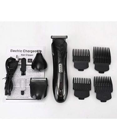 Multifunction Rechargeable Hair Clipper for Men - Waterproof Electric Shaver & Trimmer for Beard Nose & Ears - Buy Online on GoSupps.com