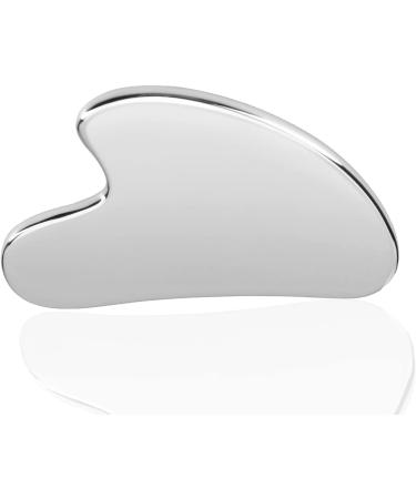 Premium Gua Sha Facial Tools - 304 Stainless Steel Guasha Tool for Body Face Neck & Eyes - Therapy Trigger Point Treatment - Travel Pouch Included - Buy Online on GoSupps.com