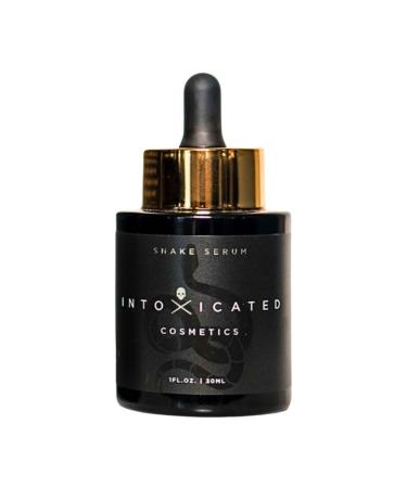 Intoxicated Cosmetics Snake Serum with SYN-AKE Anti Wrinkle Complex - Reduces Fine Lines and Wrinkles - Hydrating Anti Aging Formula Face Serum - 1 fl oz - Buy Online on GoSupps.com