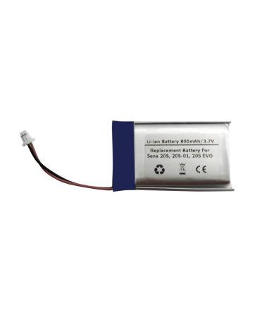 3.7V 800mAh Battery for Sena 10S Series Sena 10S-01 ENA Sena 20s Series Sena 20s-01 Sena 20s evo Sena 30K Series Sena 30K-01D Motorcycles Bluetooth Headset Battery Replacement Intercom Model:CP-SN10S