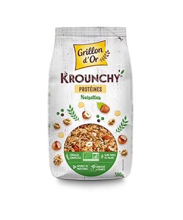 Grillon D'Or - Krounchy Hazelnuts High in Protein 500G - Sold per unit