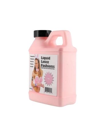 Pink Liquid Latex Body Paint - 8 Oz Odorless Easy Application for Cosplay & Monster Makeup - Buy Online on GoSupps.com