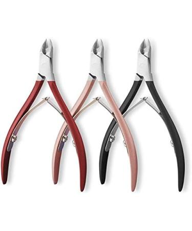SJLS 1pc Nail Clippers Stainless Steel Dead Skin Remover Scissor Foot Care Toe Cuticle Nippers Manicure Nails Art Tool (Color : Red) - Buy Online on GoSupps.com