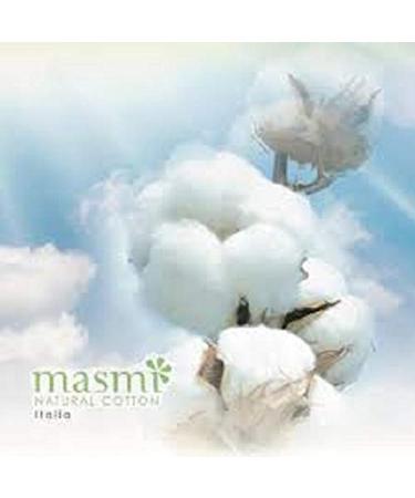 Masmi Vegan Organic Cotton Buds - 100% Biodegradable Non-Chlorine Bleached Eco-Friendly | 200 Compressed Paper Sticks - Buy Online on GoSupps.com