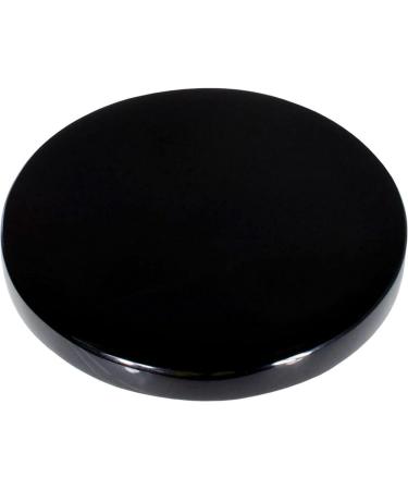 Ornament Black Crystal Mirror with Holder Natural Obsidian Quartz Stone Circular Slice Slab Coaster (Size : 15cm) - Buy Online on GoSupps.com