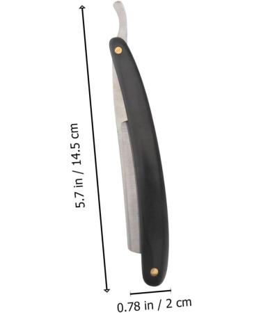 Premium Soesfoufu Old Razor - Razor-Sharp Manual Shaving Experience for Men with Wooden Handle - Buy Online on GoSupps.com