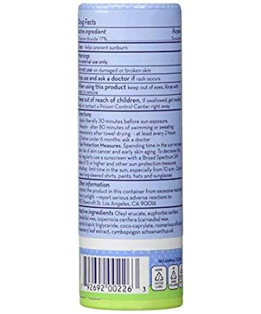 California Baby SPF30+ Sunscreen Lotion - Water Resistant, Hypoallergenic - 0.5oz (Pack of 1) - Buy Online on GoSupps.com