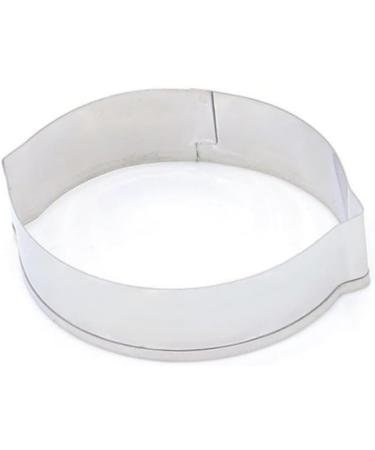 IMIKEYA Cake Mold 3 Pcs Baking Mold Stainless Steel Fondant Mold medium Silver - Buy Online on GoSupps.com