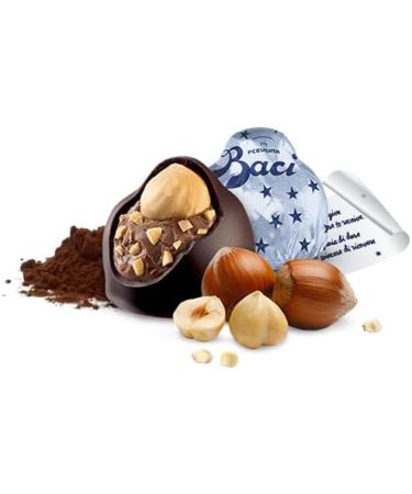 BACI PERUGINA ORIGINAL DARK CLASSICO FONDENTE LUISA 125 G - Buy Online on GoSupps.com