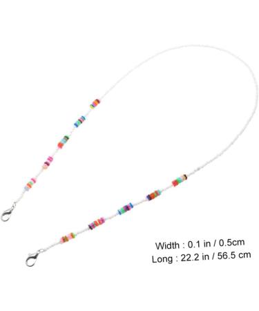 HAPINARY 2pcs Mask Anti-Drop Chain Shot Glasses - Custom Polymer Clay Sunglasses for Kids | International Shipping Available - Buy Online on GoSupps.com