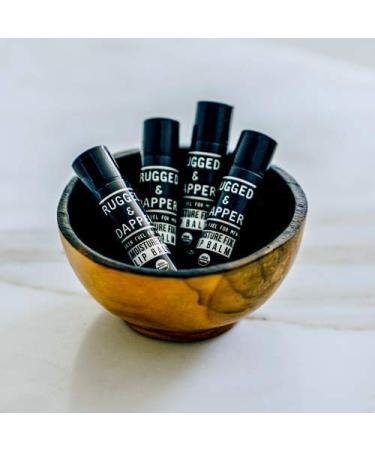 Organic Peppermint Lip Balm for Men - Natural Chapstick, Mint Flavor | Men's Lip Therapy - Buy Online on GoSupps.com