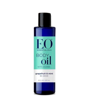 EO Body Oil: Massage And Moisturize Grapefruit & Mint 8 Ounce