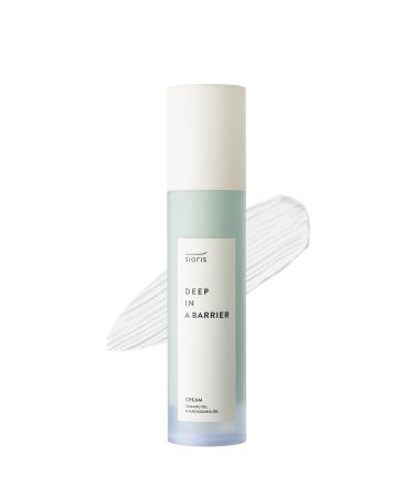 SIORIS Deep In A Barrier Cream 1.69 fl.oz: A Tamanu Oil-powered organic and vegan intensive skin repair cream strengthens the skin barrier soothes sensitive skin and deeply moisturize 1.69 Fl Oz (Pack of 1)