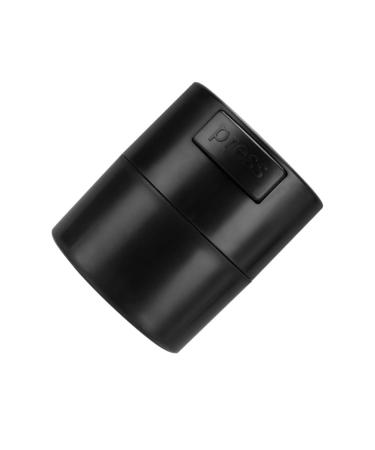 FRCOLOR 1pc Eyelash Glue Storage Container glue container lash extensions lash glue container eyelash supplies jar lash glue storage tank eyelashes with glue activated carbon nail polish 8.4x7.2cm Black