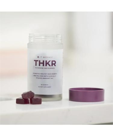 It Works! THKR Thickening Hair Gummies - 30pcs Hair Growth Supplement with AnaGain Nu for Thicker Fuller Hair & Reduced Hair Loss - Buy Online on GoSupps.com