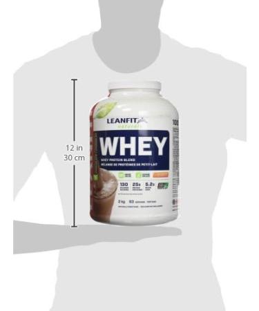 LeanFit Naturals Whey Protein with Whey Isolate Chocolate Non GMO No Gluten 2 Kg (Packaging may vary) - Buy Online on GoSupps.com