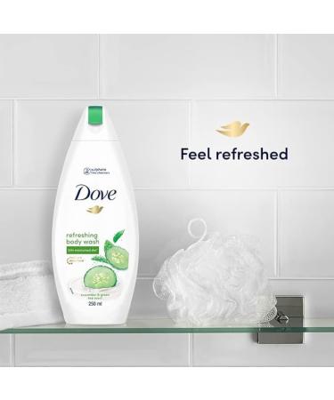 Do.vee Refreshing Body Wash - Cucumber & Green Tea Scent 250ml All Skin Types Smoother Skin - International Shipping Available - Buy Online on GoSupps.com