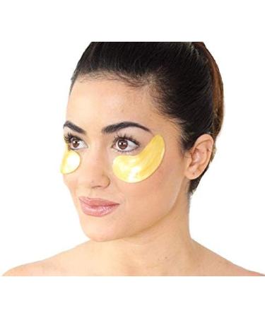 PALESTREN Collagen Eye Masks - 10x Pairs of Crystal GOLD Anti-Wrinkle Anti-Ageing Under Eye Gel Patch powder Mask Facial Moisturizer - Buy Online on GoSupps.com