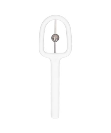 Tongue exercise U-shaped tongue-tip exercise device for lifting the mouth muscles training device for children tongue top coaches (white)