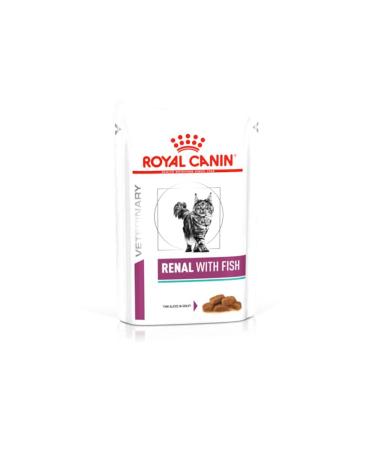 ROYAL CANIN Renal Feline Tuna Cat Food 85 g (Pack of 12)