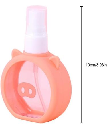 EIOLWJIEO 55ML Travel Empty Bottle Plastic Refillable Portable Spray Atomizer Pump Fluid Mist Essential Oil Dispenser Moisturizing Red - Buy Online on GoSupps.com