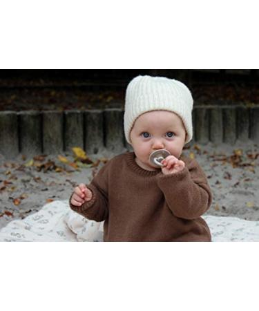 BIBS Natural Rubber Pacifiers | Set of 2 BPA-Free Soothers | Made in Denmark | Ivory | Size 6-18 Months - Buy Online on GoSupps.com