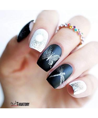 Alexnailart Nail Art Stamping Templates - Star Noon Butterfly Design (FA014) - Buy Online on GoSupps.com
